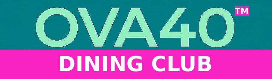 Ova40 Dining Club banner logo